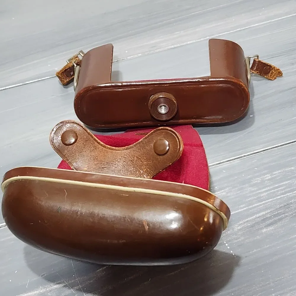 Vintage Leather Camera Case for‎ Zeiss Ikon AG Camera 20 7510 Made in Germany